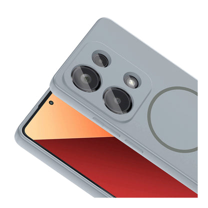 NEW-Tinty Silikon Kılıf MagSafe Özellikli - Redmi Note 13 Pro 4G
