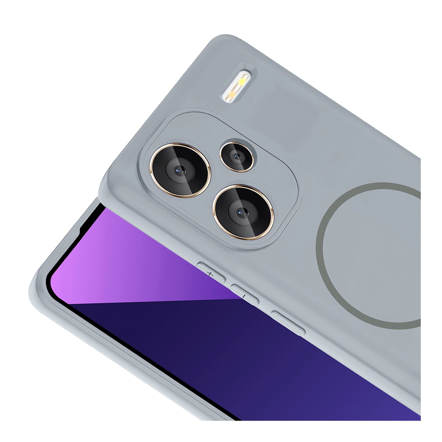 NEW-Tinty Silikon Kılıf MagSafe Özellikli - Redmi Note 13 Pro Plus 5G