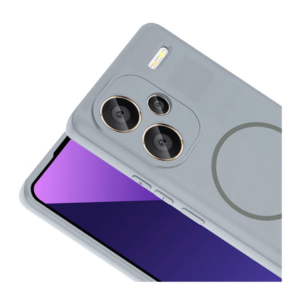 NEW-Tinty Silikon Kılıf MagSafe Özellikli - Redmi Note 13 Pro Plus 5G