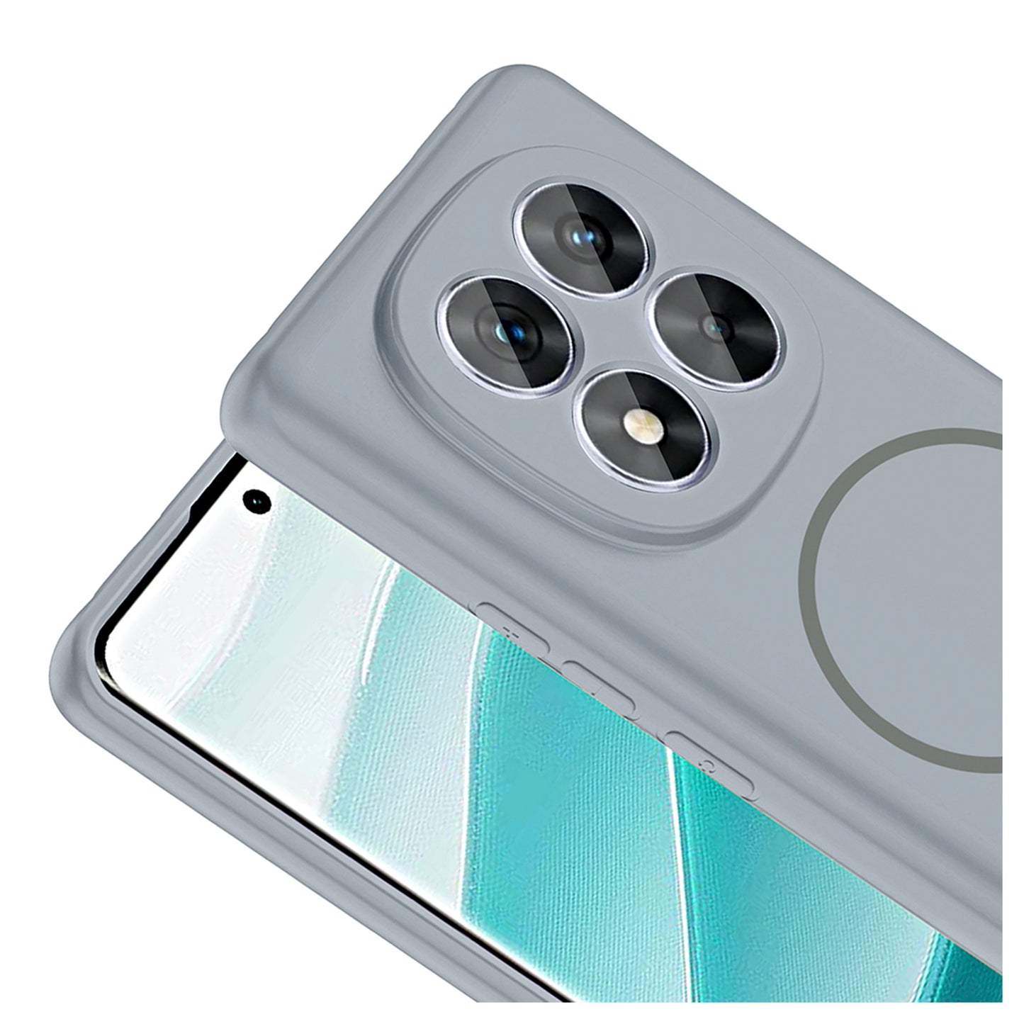 NEW-Tinty Silikon Kılıf MagSafe Özellikli - Redmi Note 14 Pro 4G