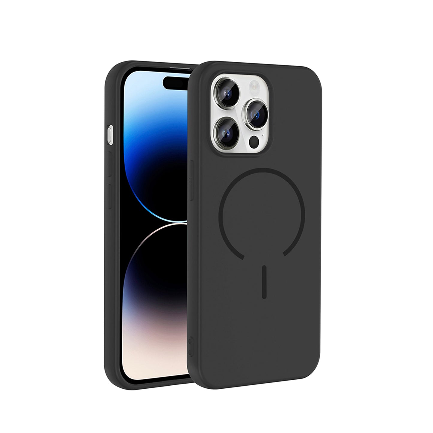 NEW-Tinty Silikon Kılıf MagSafe Özellikli - iPhone 14 Pro Max