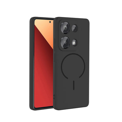 NEW-Tinty Silikon Kılıf MagSafe Özellikli - Redmi Note 13 Pro 4G