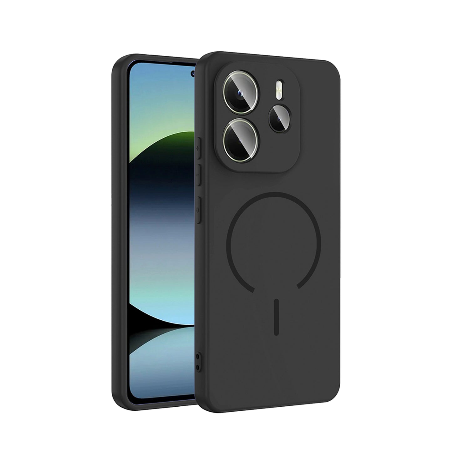 NEW-Tinty Silikon Kılıf MagSafe Özellikli - Redmi Note 14 4G