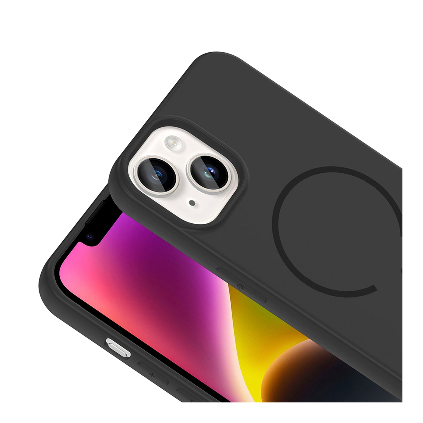 NEW-Tinty Silikon Kılıf MagSafe Özellikli - iPhone 13