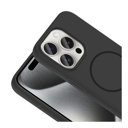 NEW-Tinty Silikon Kılıf MagSafe Özellikli - iPhone 15 Pro