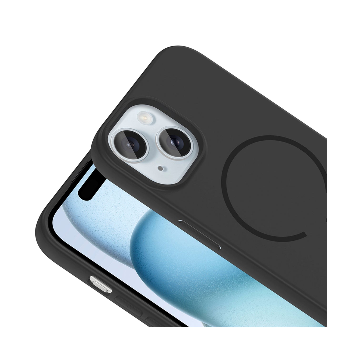 NEW-Tinty Silikon Kılıf MagSafe Özellikli - iPhone 15