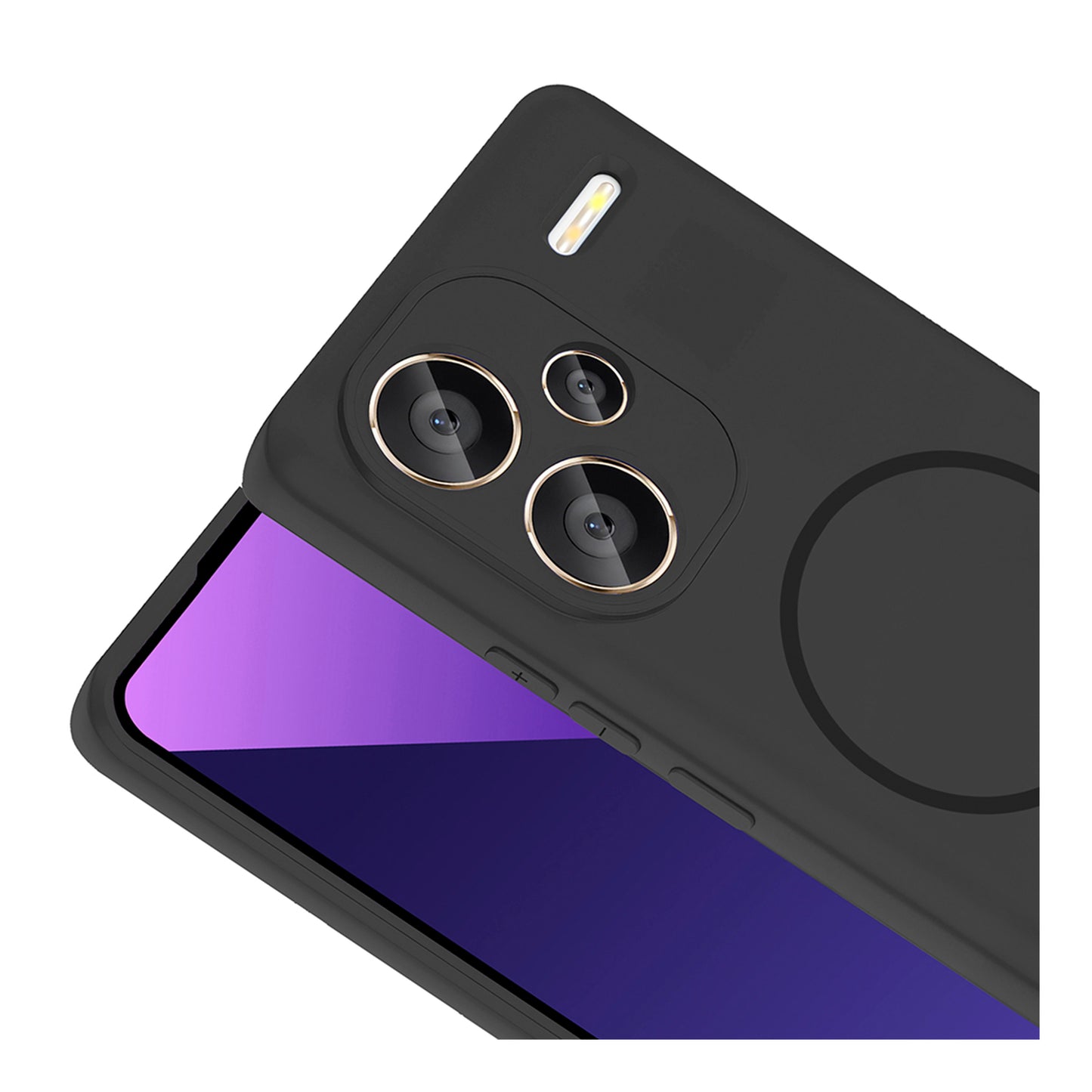 NEW-Tinty Silikon Kılıf MagSafe Özellikli - Redmi Note 13 Pro Plus 5G