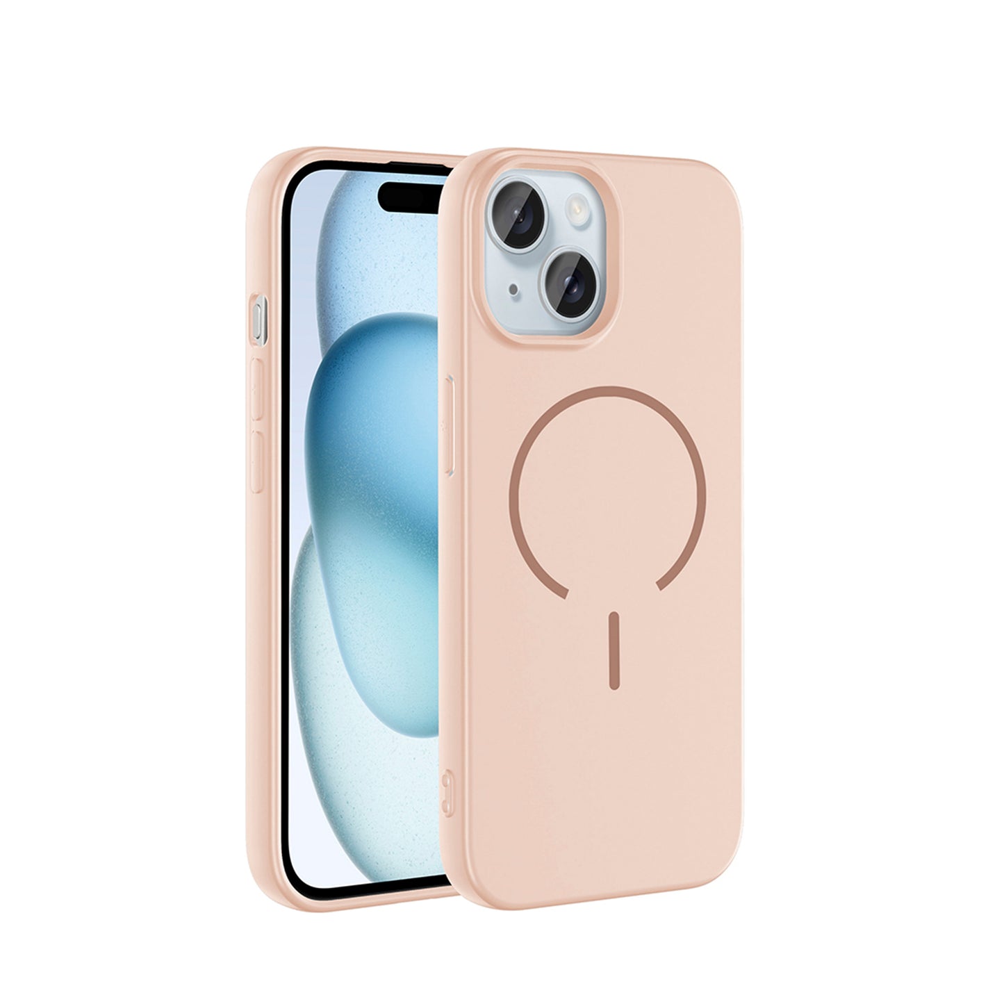 NEW-Tinty Silikon Kılıf MagSafe Özellikli - iPhone 15