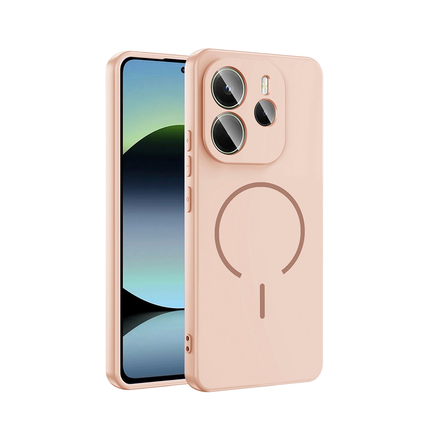 NEW-Tinty Silikon Kılıf MagSafe Özellikli - Redmi Note 14 4G