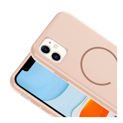 NEW-Tinty Silikon Kılıf MagSafe Özellikli - iPhone 11