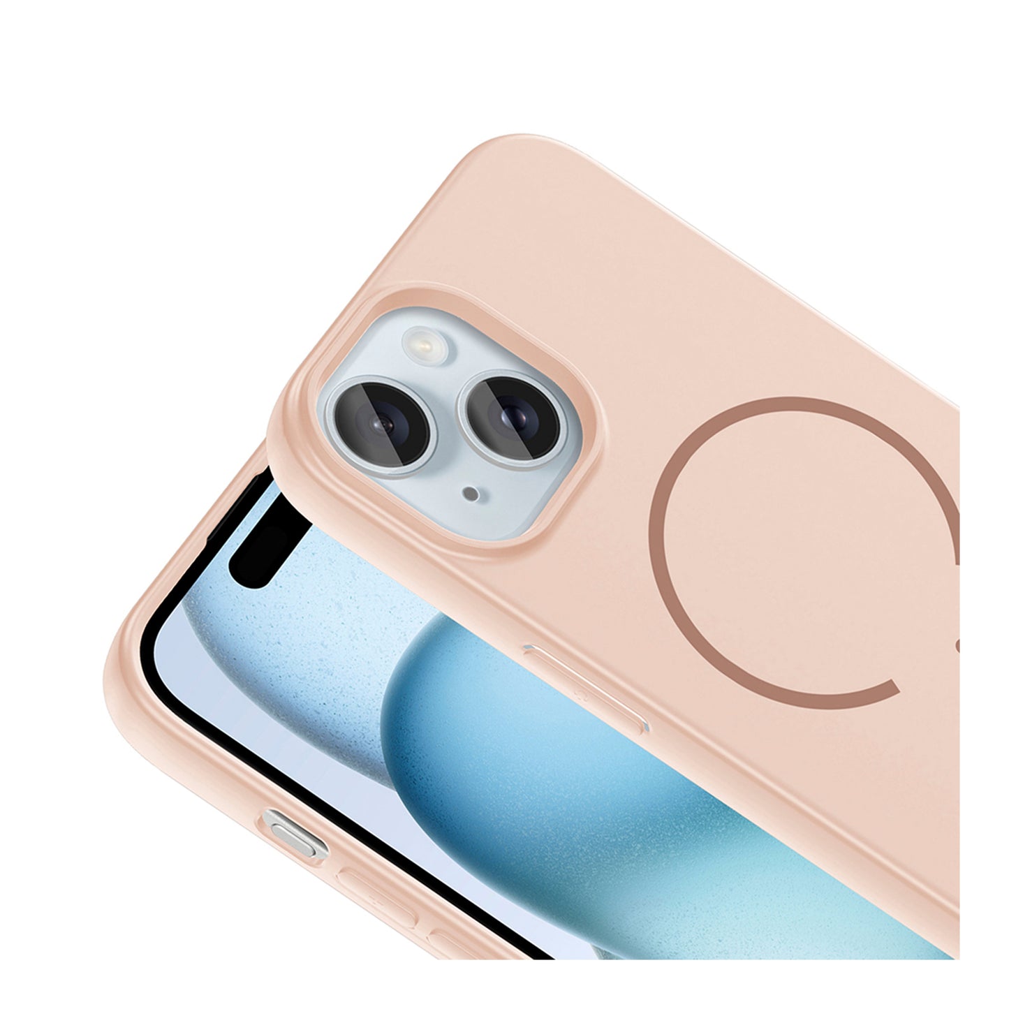 NEW-Tinty Silikon Kılıf MagSafe Özellikli - iPhone 15