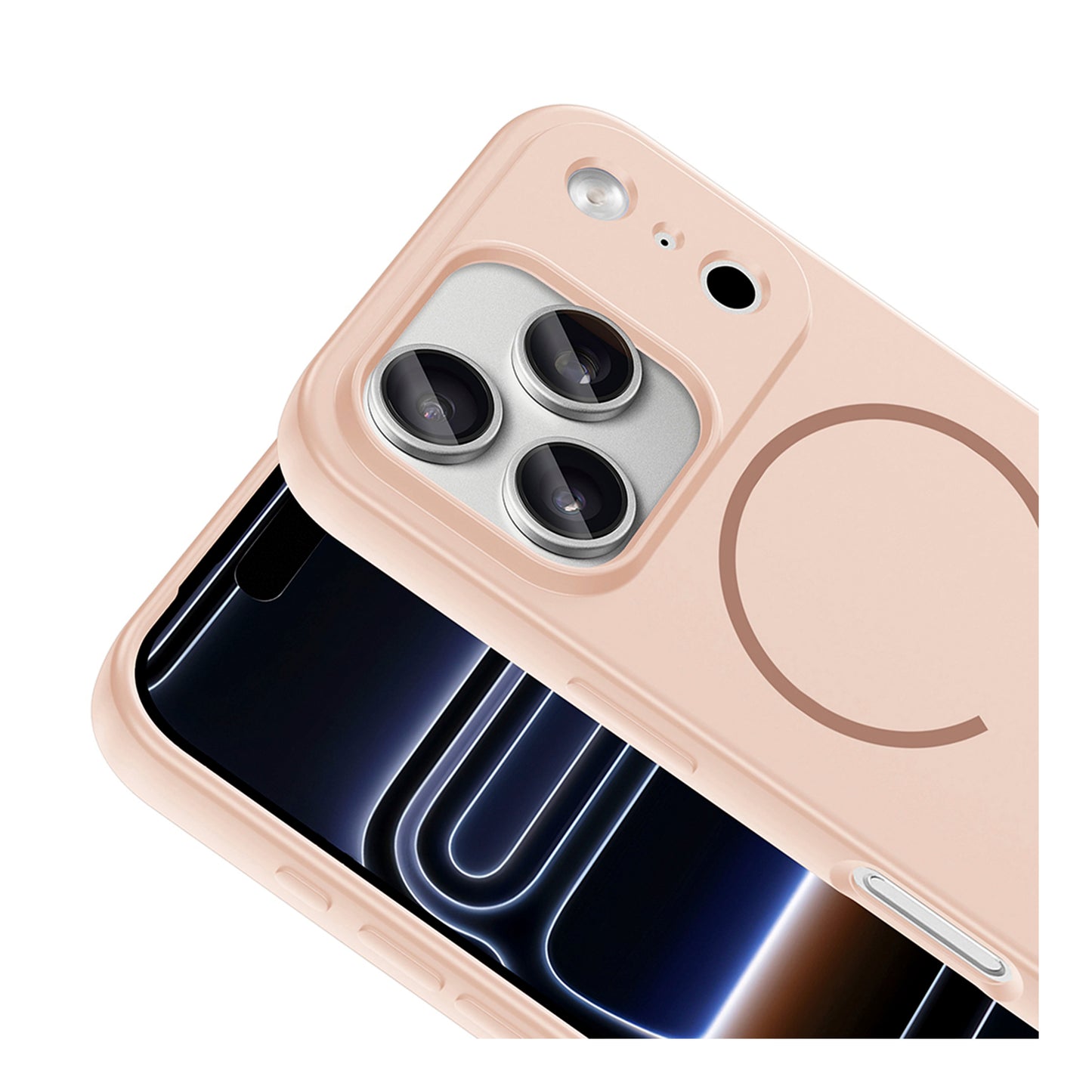 NEW-Tinty Silikon Kılıf MagSafe Özellikli - iPhone 17 Pro