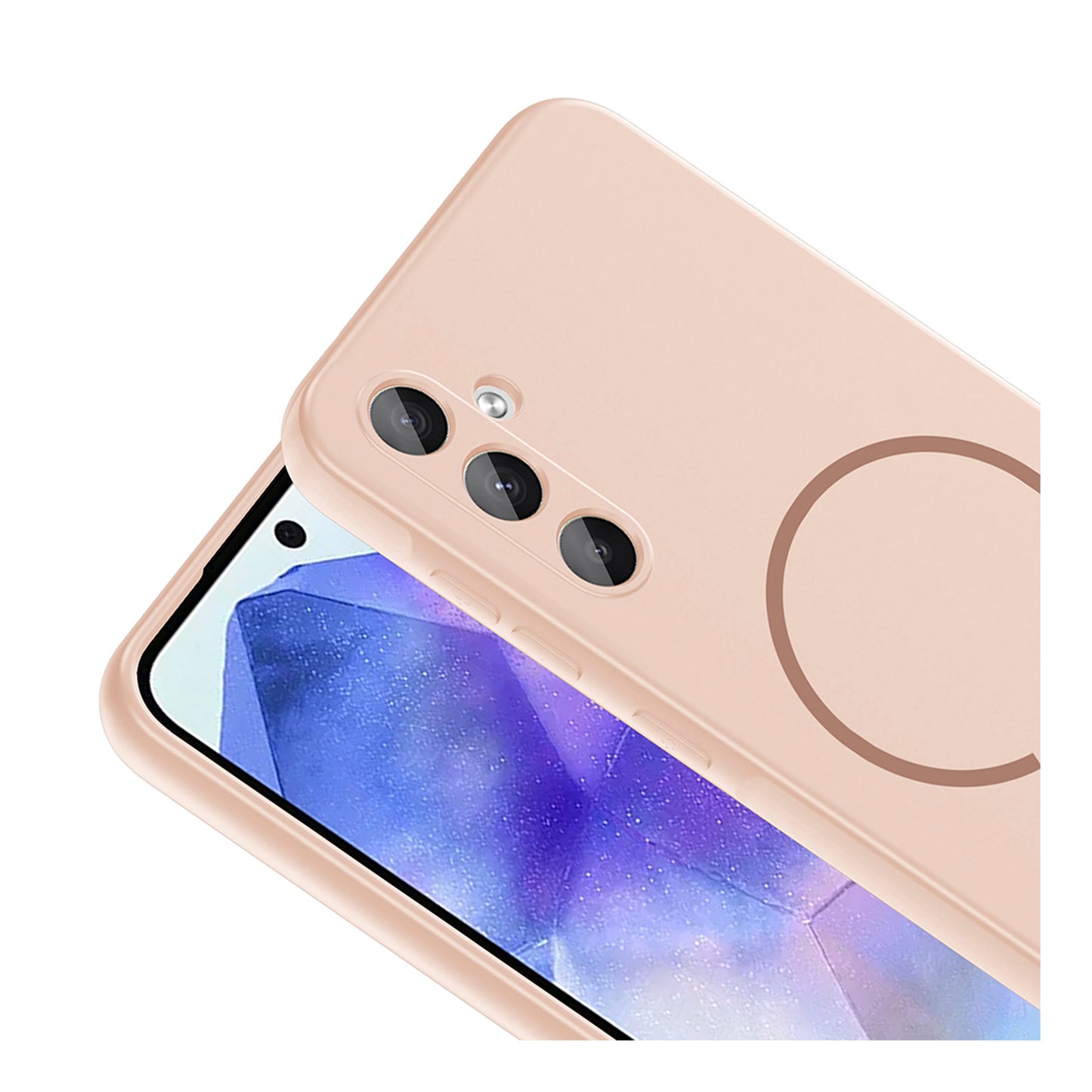 NEW-Tinty Silikon Kılıf MagSafe Özellikli - Galaxy A55