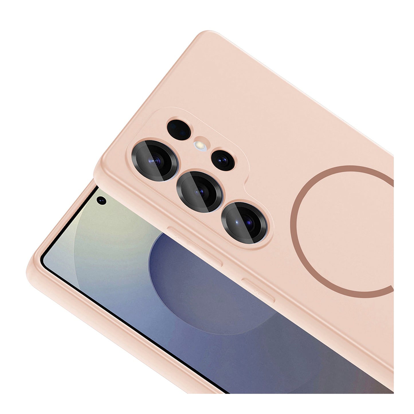 NEW-Tinty Silikon Kılıf MagSafe Özellikli - Galaxy S25 Ultra