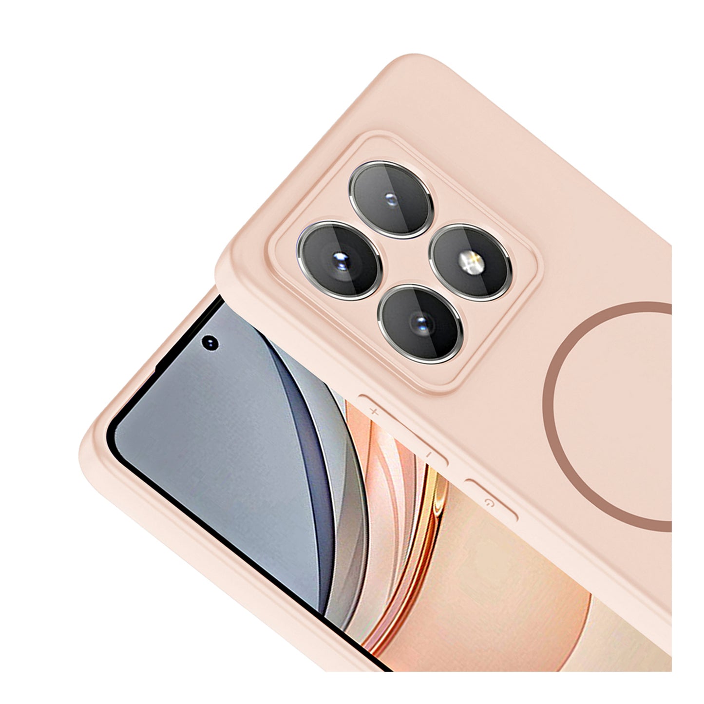 NEW-Tinty Silikon Kılıf MagSafe Özellikli - Xiaomi 14T