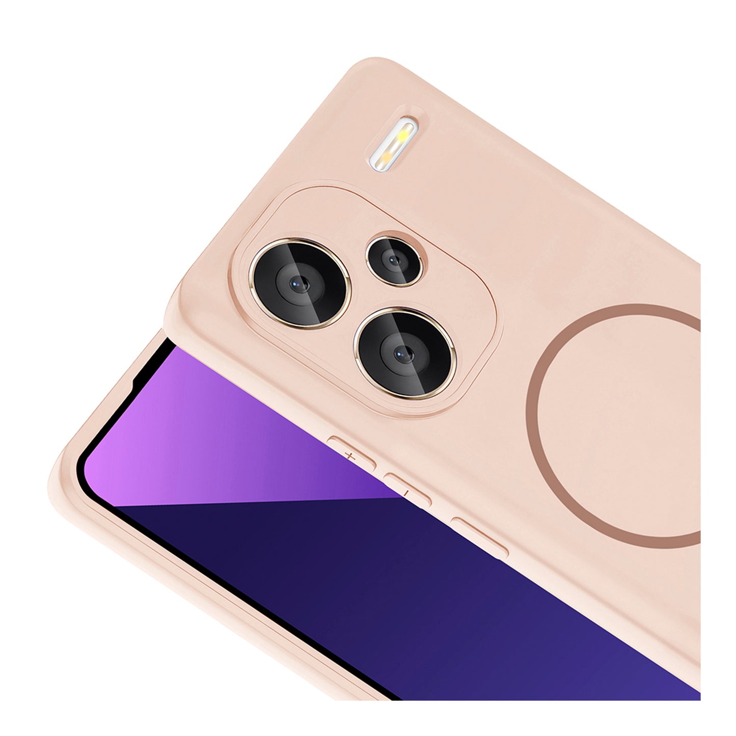 NEW-Tinty Silikon Kılıf MagSafe Özellikli - Redmi Note 13 Pro Plus 5G