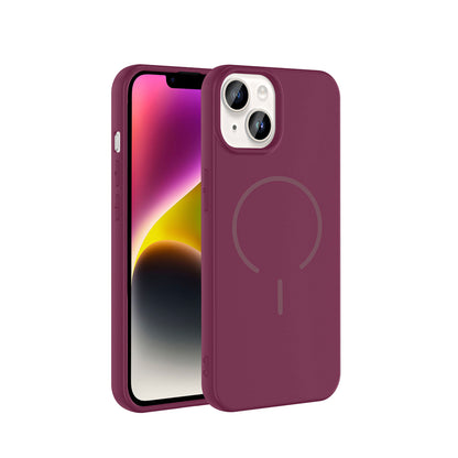 NEW-Tinty Silikon Kılıf MagSafe Özellikli - iPhone 14