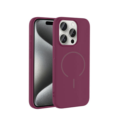 NEW-Tinty Silikon Kılıf MagSafe Özellikli - iPhone 15 Pro