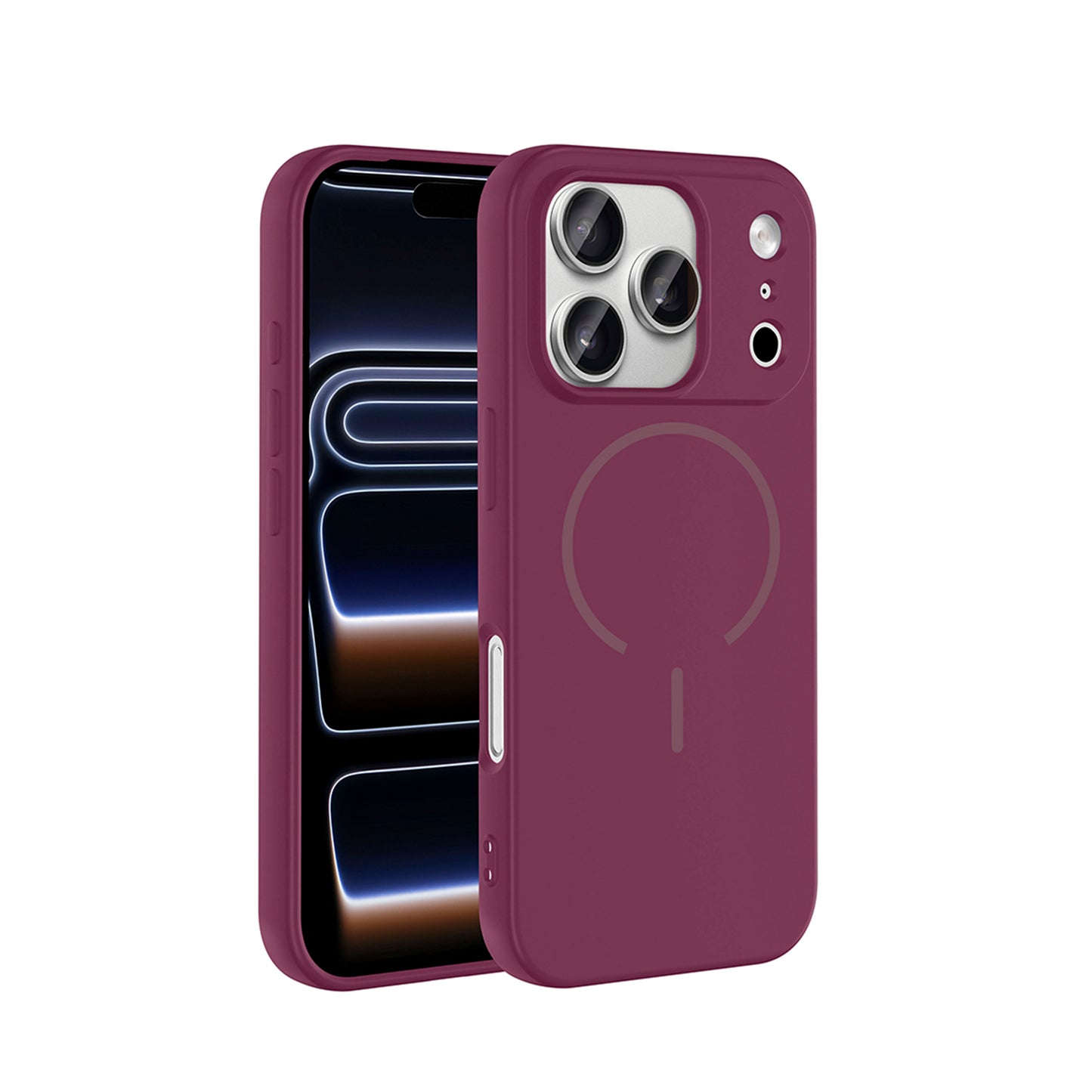 NEW-Tinty Silikon Kılıf MagSafe Özellikli - iPhone 17 Pro