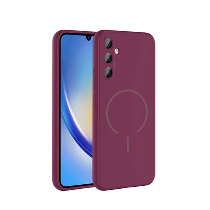 NEW-Tinty Silikon Kılıf MagSafe Özellikli - Galaxy A24