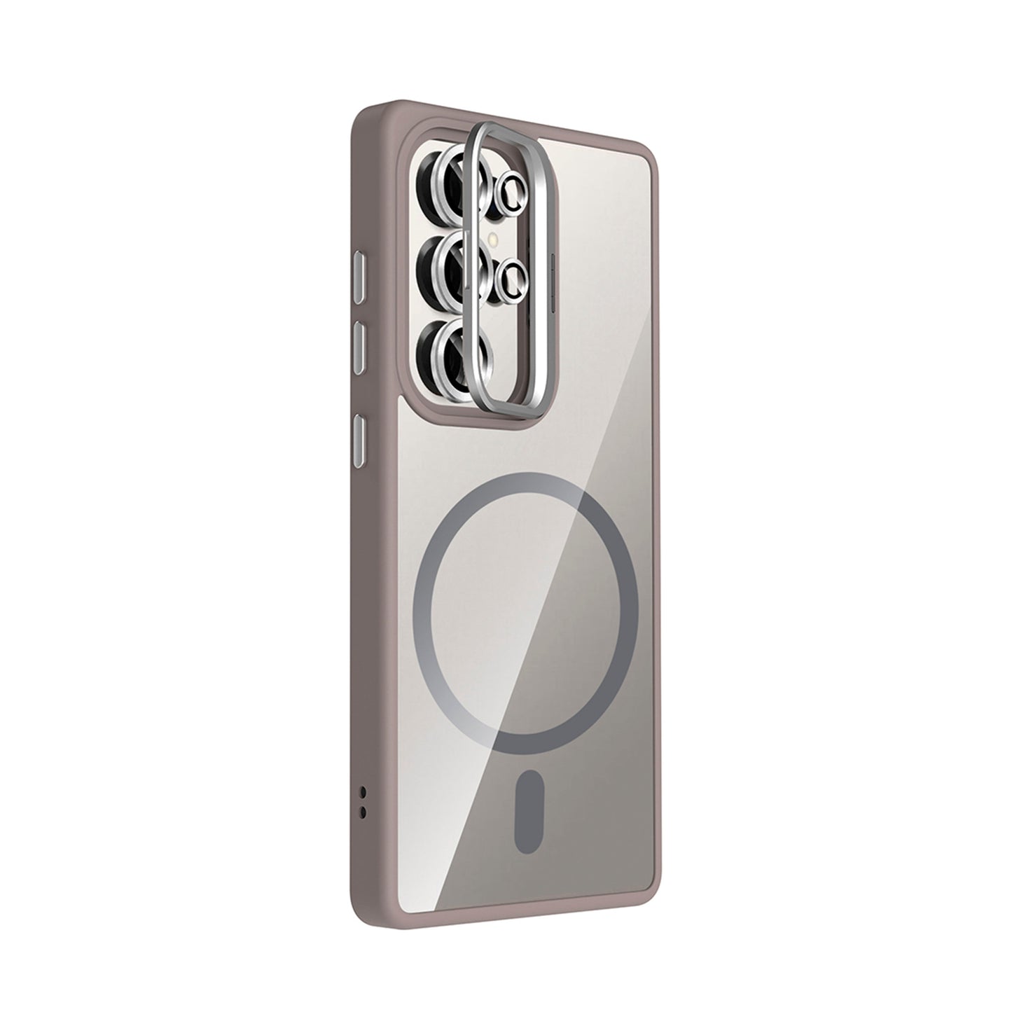 NEW-Lithe Standlı Kılıf MagSafe Özellikli Lens Koruyucu Hediyeli - Galaxy A16