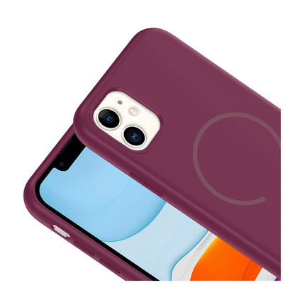 NEW-Tinty Silikon Kılıf MagSafe Özellikli - iPhone 11