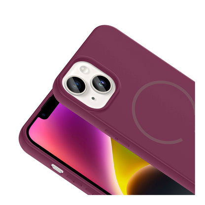 NEW-Tinty Silikon Kılıf MagSafe Özellikli - iPhone 13