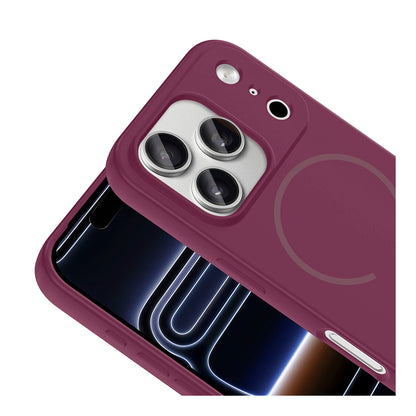 NEW-Tinty Silikon Kılıf MagSafe Özellikli - iPhone 17 Pro Max