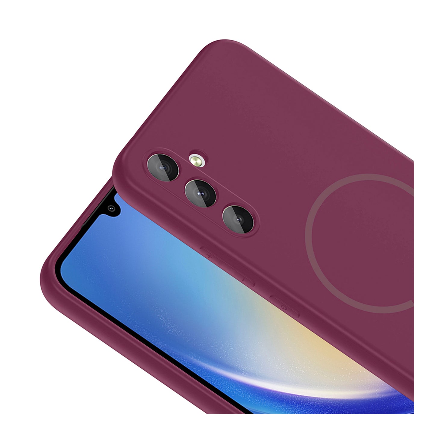 NEW-Tinty Silikon Kılıf MagSafe Özellikli - Galaxy A24