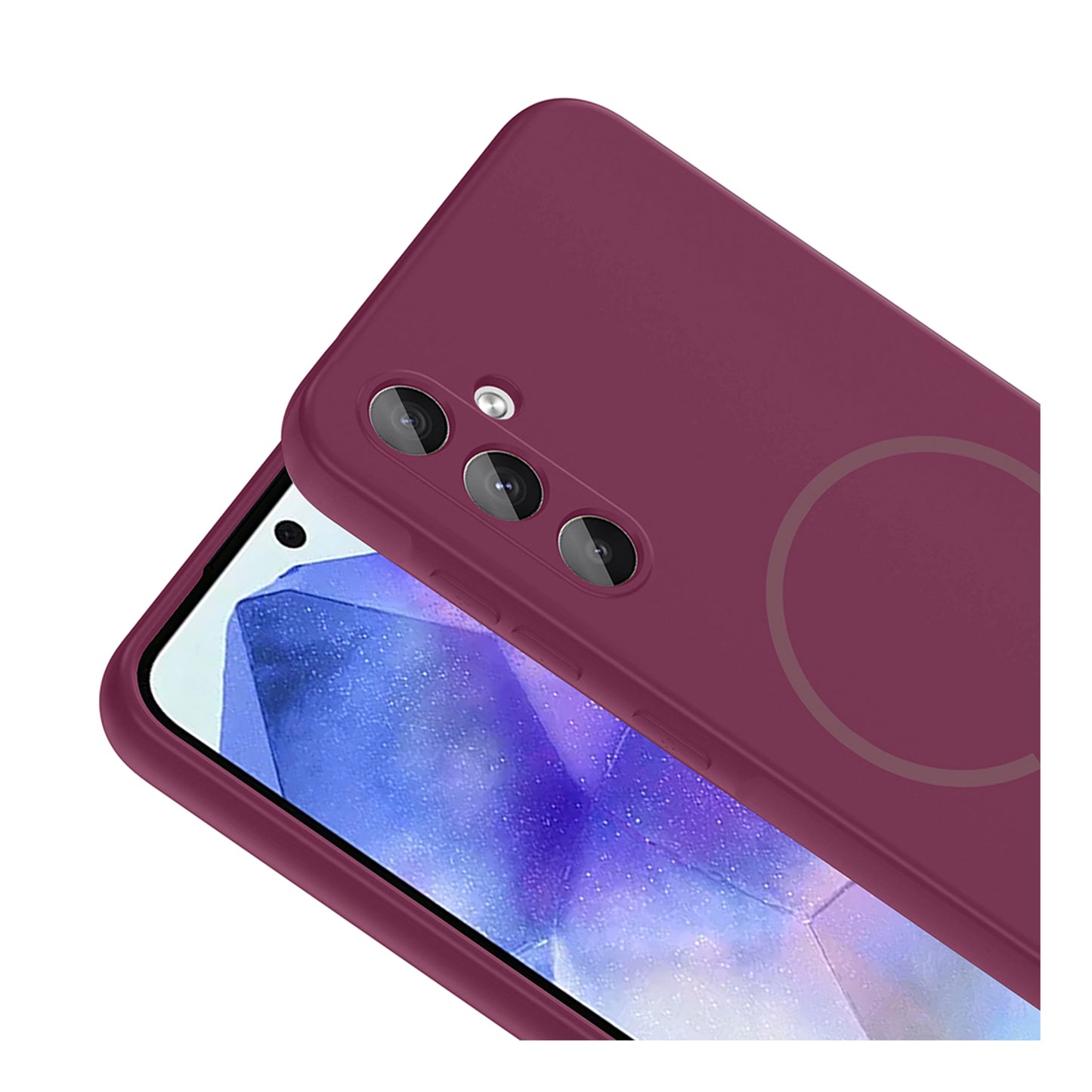 NEW-Tinty Silikon Kılıf MagSafe Özellikli - Galaxy A55