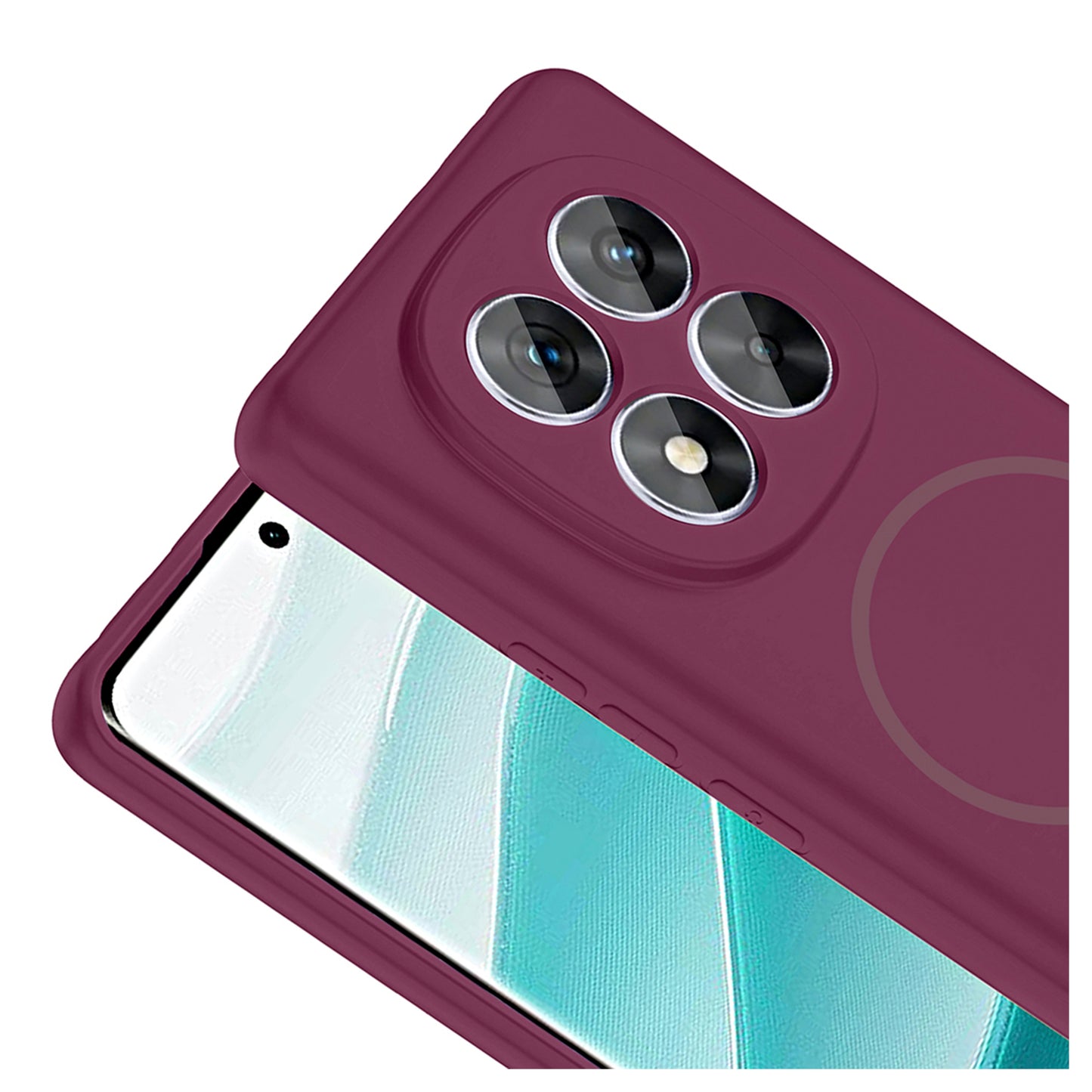 NEW-Tinty Silikon Kılıf MagSafe Özellikli - Redmi Note 14 Pro 4G