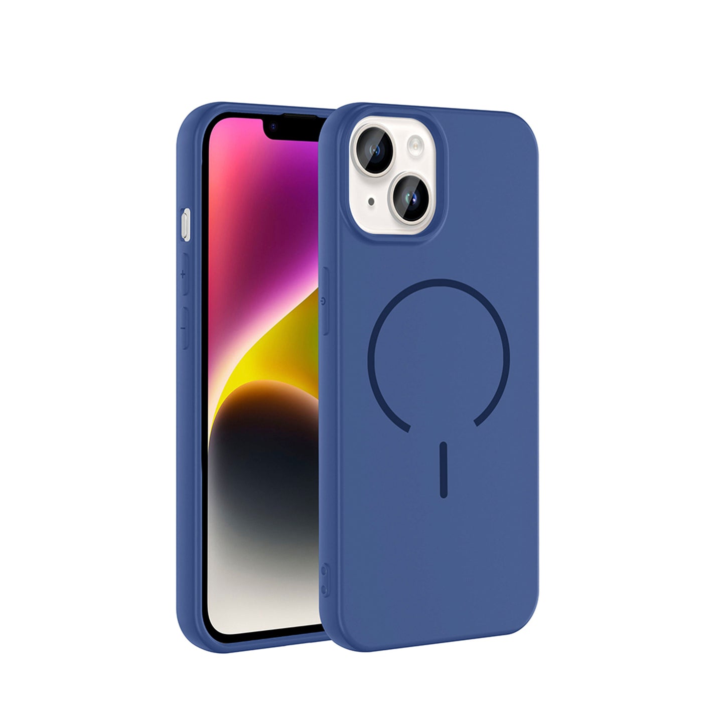 NEW-Tinty Silikon Kılıf MagSafe Özellikli - iPhone 13