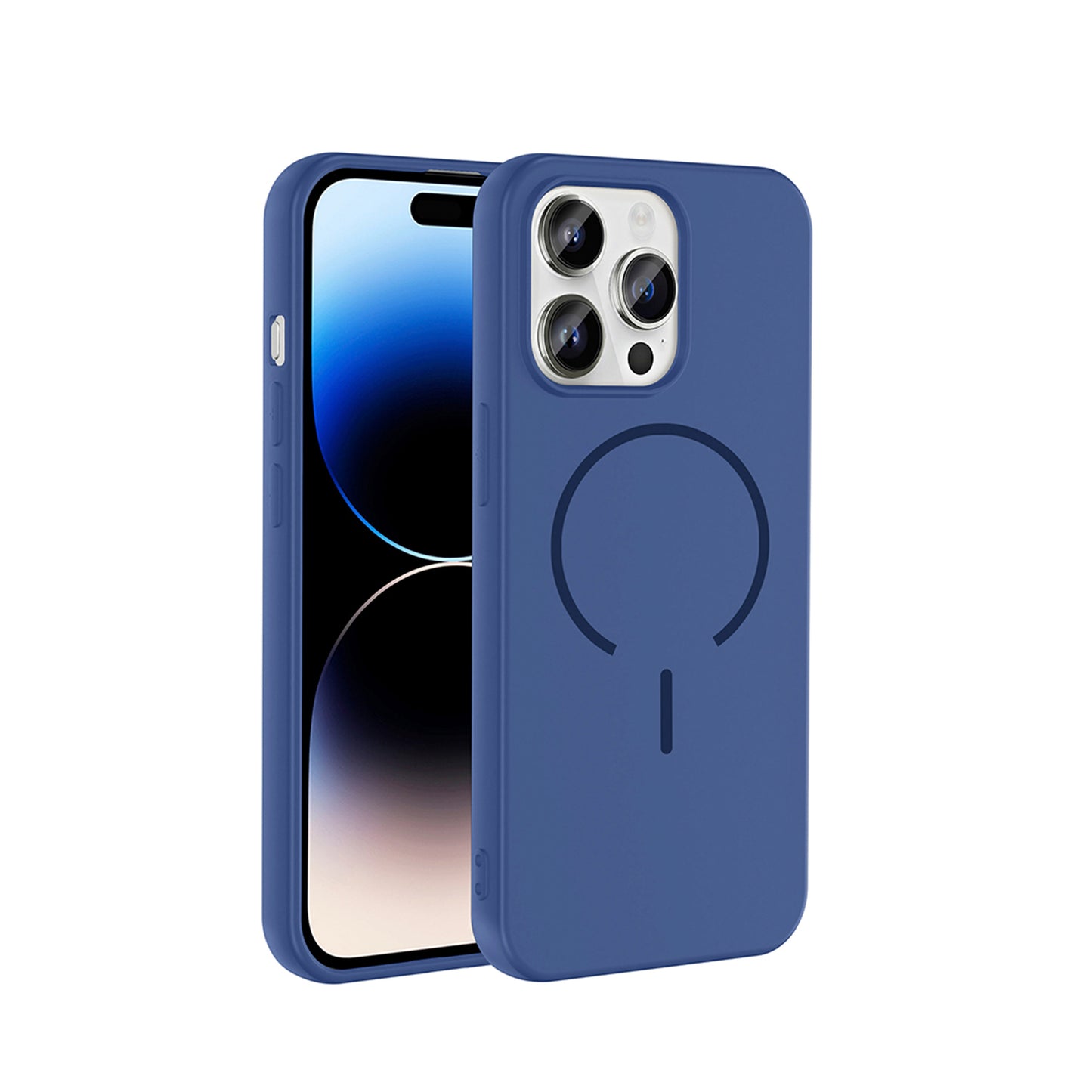 NEW-Tinty Silikon Kılıf MagSafe Özellikli - iPhone 14 Pro Max