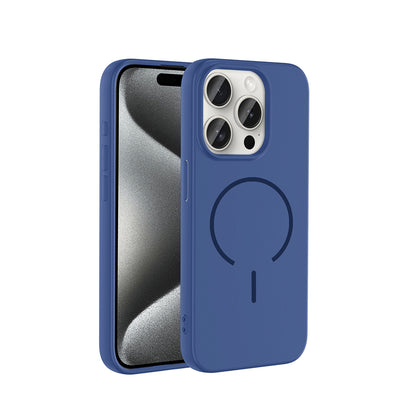 NEW-Tinty Silikon Kılıf MagSafe Özellikli - iPhone 15 Pro Max