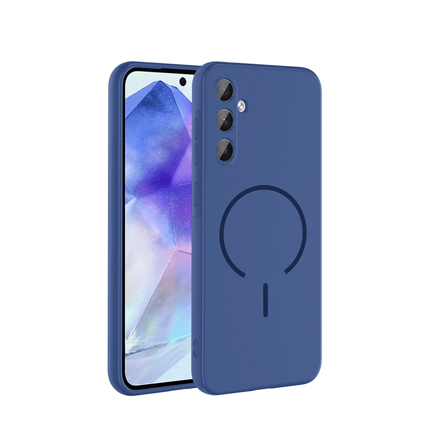 NEW-Tinty Silikon Kılıf MagSafe Özellikli - Galaxy A55