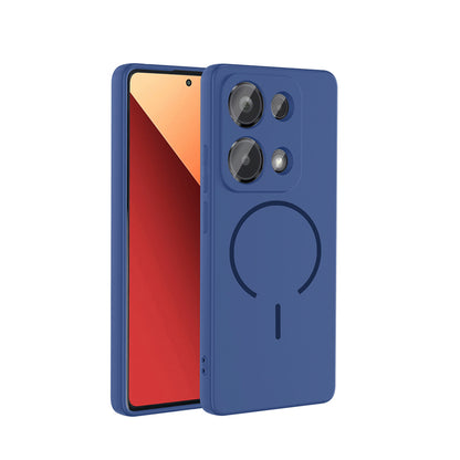 NEW-Tinty Silikon Kılıf MagSafe Özellikli - Redmi Note 13 Pro 4G