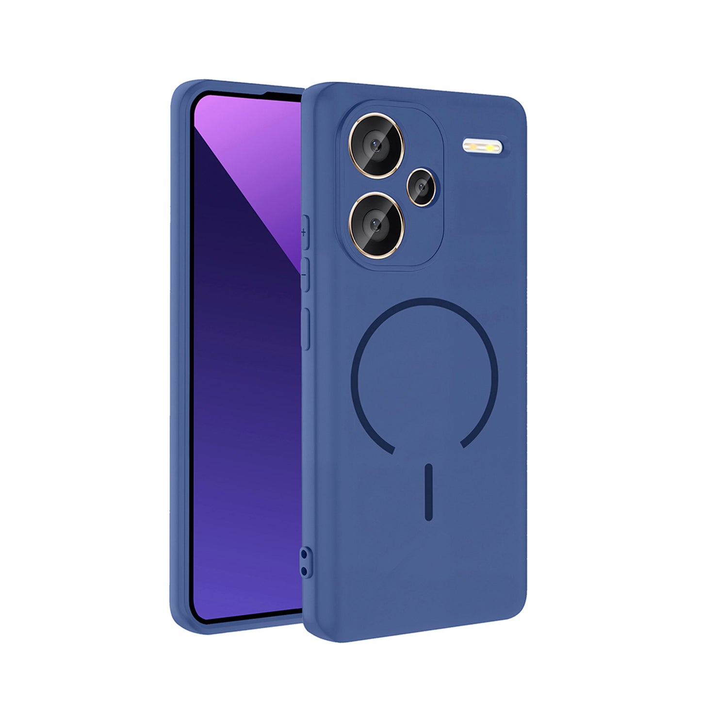 NEW-Tinty Silikon Kılıf MagSafe Özellikli - Redmi Note 13 Pro Plus 5G