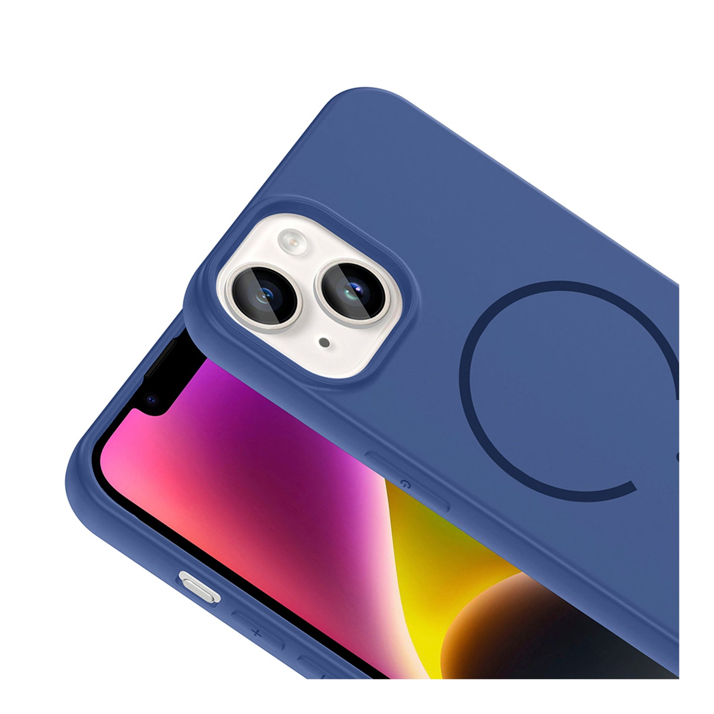 NEW-Tinty Silikon Kılıf MagSafe Özellikli - iPhone 13