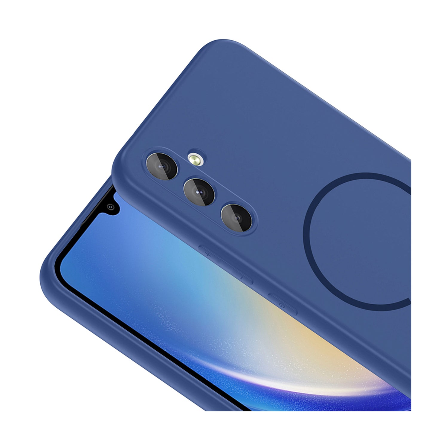NEW-Tinty Silikon Kılıf MagSafe Özellikli - Galaxy A14