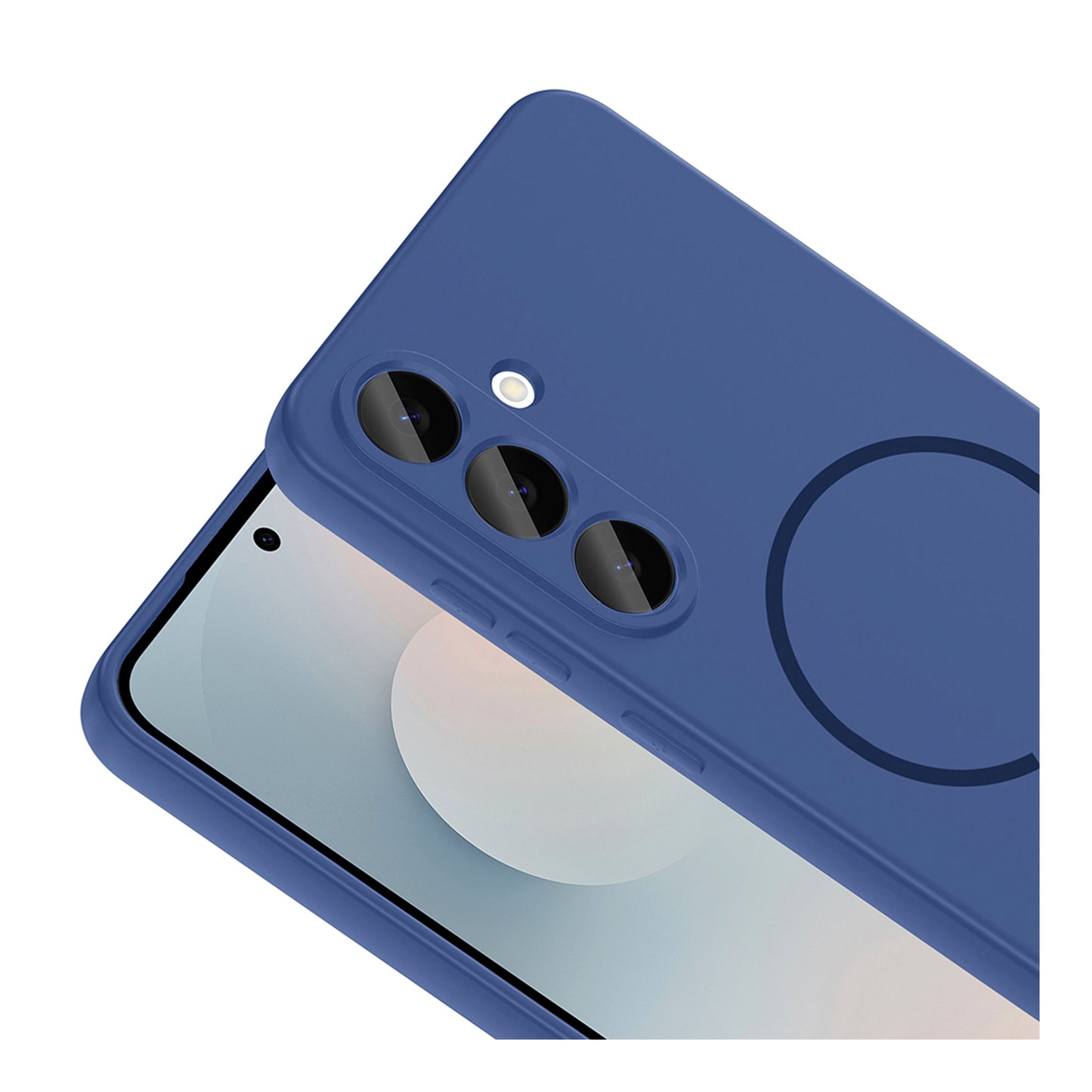 NEW-Tinty Silikon Kılıf MagSafe Özellikli - Galaxy S24 FE