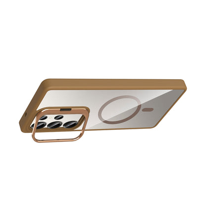 NEW-Lithe Standlı Kılıf MagSafe Özellikli Lens Koruyucu Hediyeli - Galaxy A06