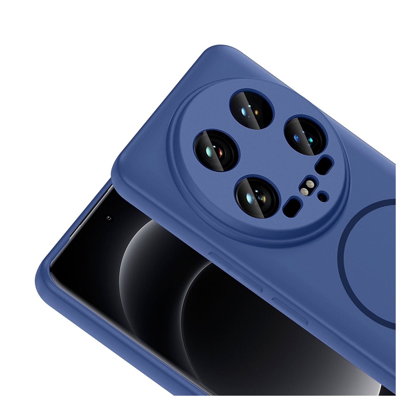 NEW-Tinty Silikon Kılıf MagSafe Özellikli - Xiaomi 14 Ultra