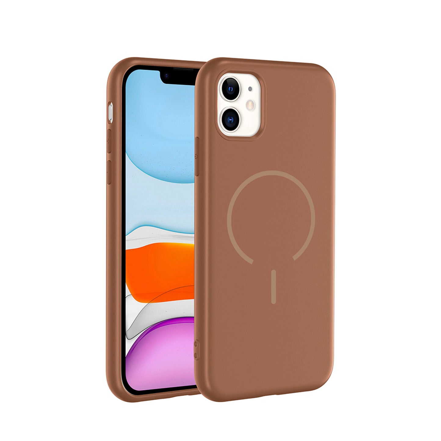 NEW-Tinty Silikon Kılıf MagSafe Özellikli - iPhone 11