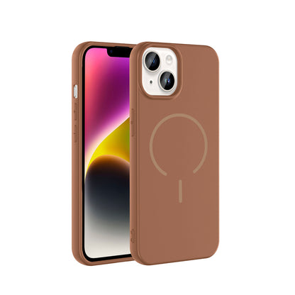 NEW-Tinty Silikon Kılıf MagSafe Özellikli - iPhone 13