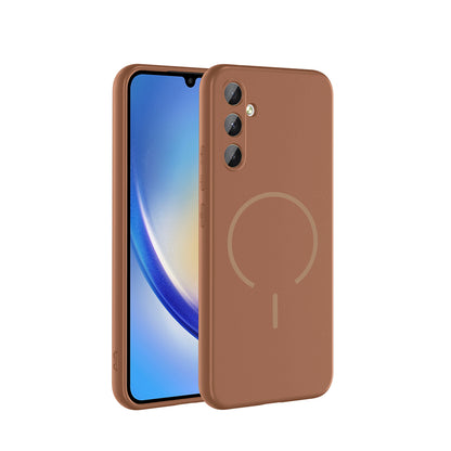 NEW-Tinty Silikon Kılıf MagSafe Özellikli - Galaxy A34