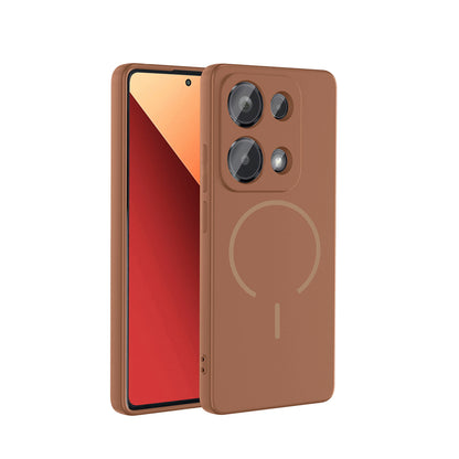 NEW-Tinty Silikon Kılıf MagSafe Özellikli - Redmi Note 13 Pro 4G