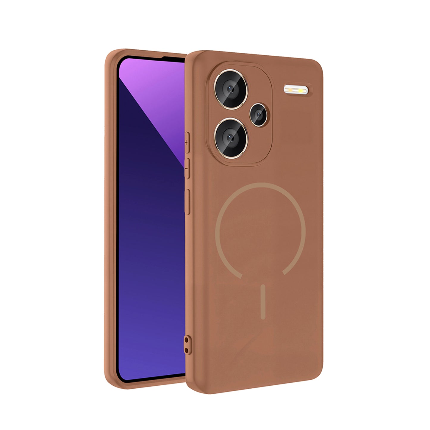 NEW-Tinty Silikon Kılıf MagSafe Özellikli - Redmi Note 13 Pro Plus 5G