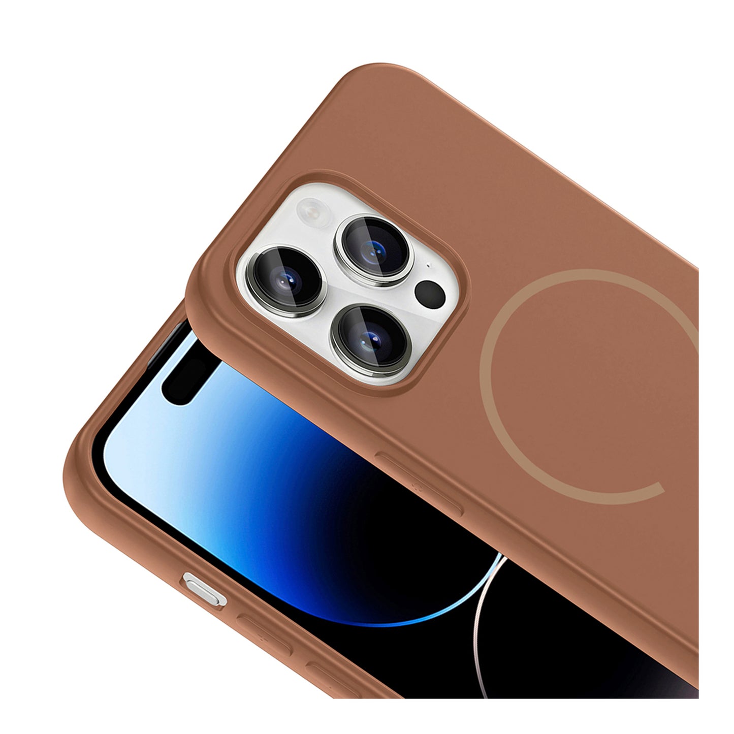 NEW-Tinty Silikon Kılıf MagSafe Özellikli - iPhone 14 Pro Max