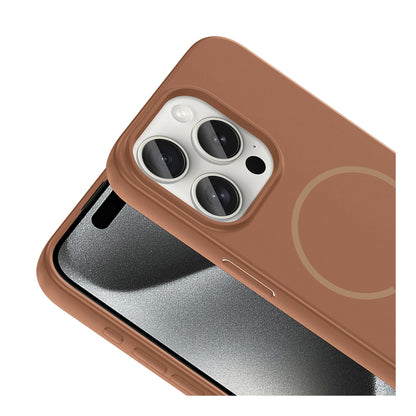 NEW-Tinty Silikon Kılıf MagSafe Özellikli - iPhone 15 Pro Max