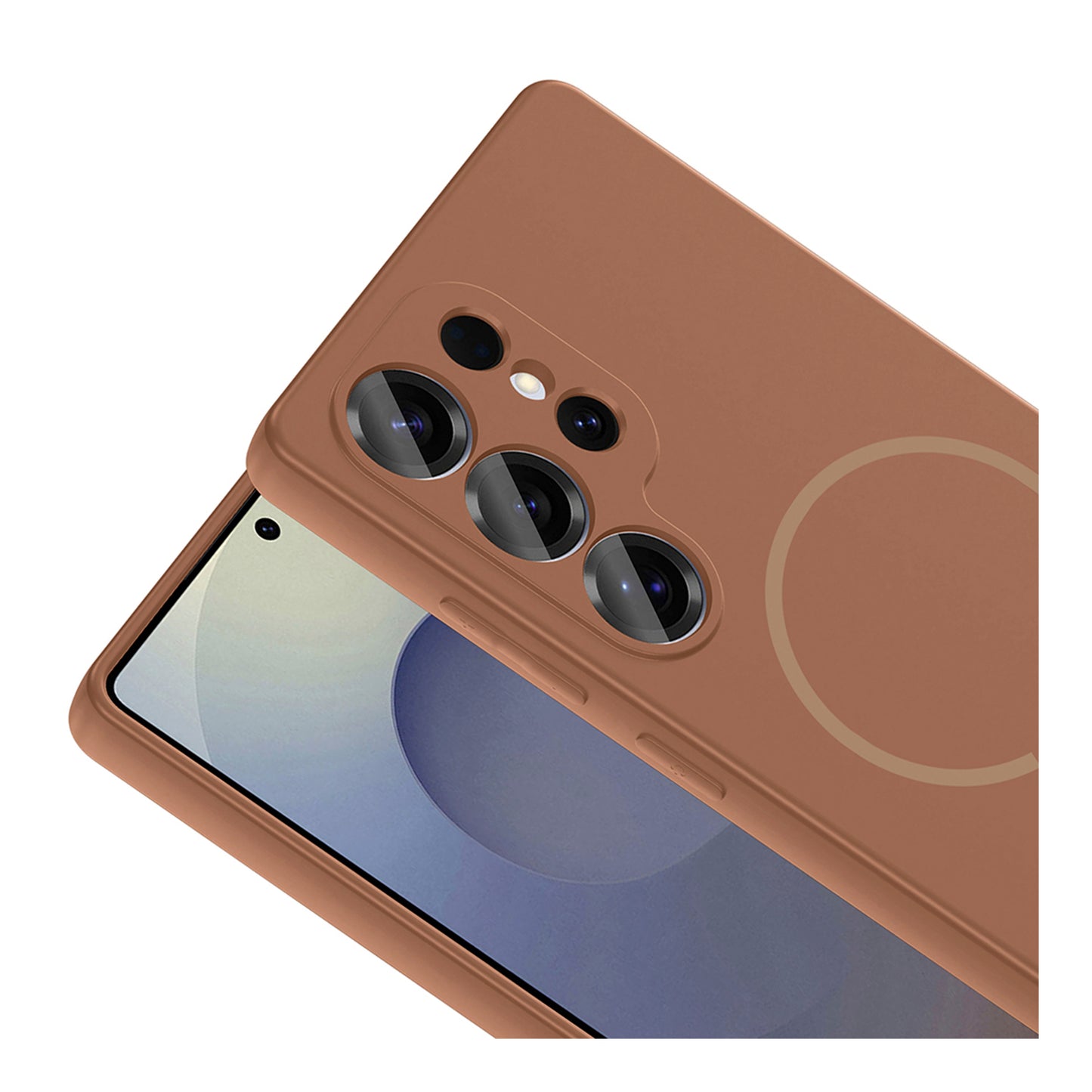 NEW-Tinty Silikon Kılıf MagSafe Özellikli - Galaxy S25 Ultra